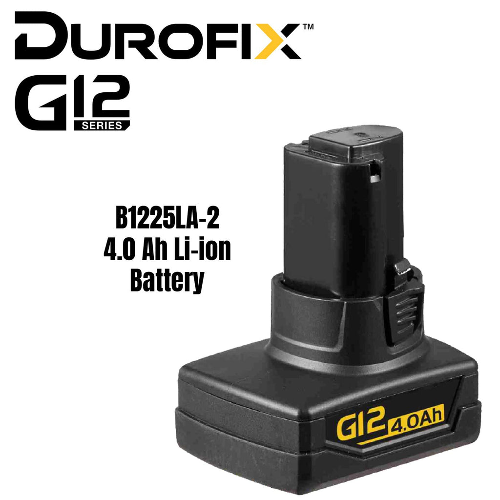 Durofix G12 4.0Ah Li-ion battery pack – compatible with G12 tools