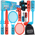 Orzly Switch Sports Accessories Bundle for Nintendo Switch and OLED - Carry Case