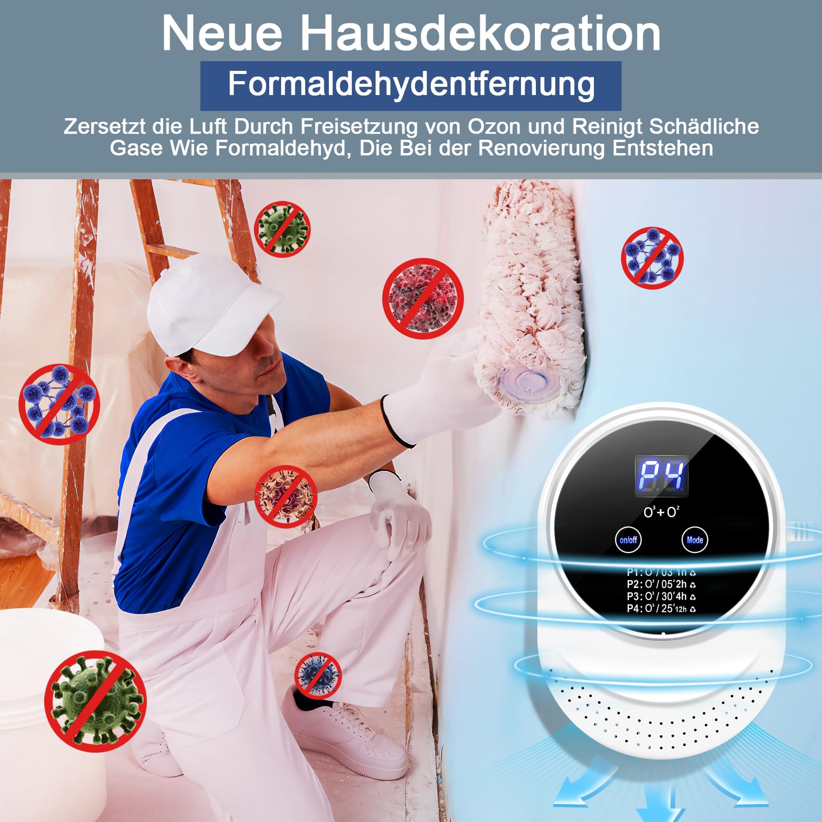 Ozone Generator – Odor Remover and Air Freshener for Home