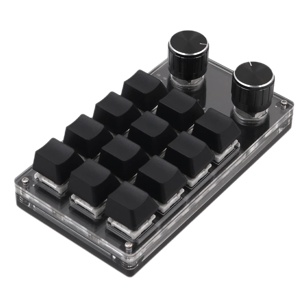 One-Handed Macro-Mechanical Gaming Keyboard – 12 Keys