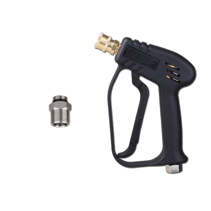 Pressure washer gun 360° rotating handle 5 nozzles, M22 and 6.35mm quick connector – M22/14mm/6.35mm