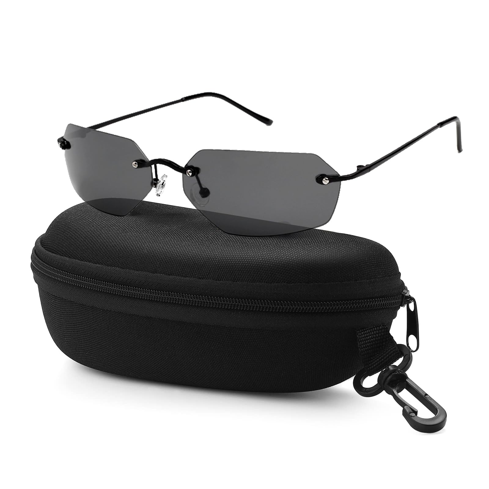 Men's black sunglasses